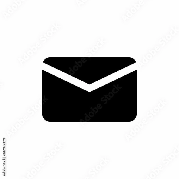 Obraz email icon and Vector illustration isolated on a white background. Premium quality for mobile apps, user interface, presentation, and website. pixel perfect icon