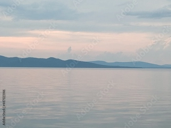 Obraz Гладь реки Ангары