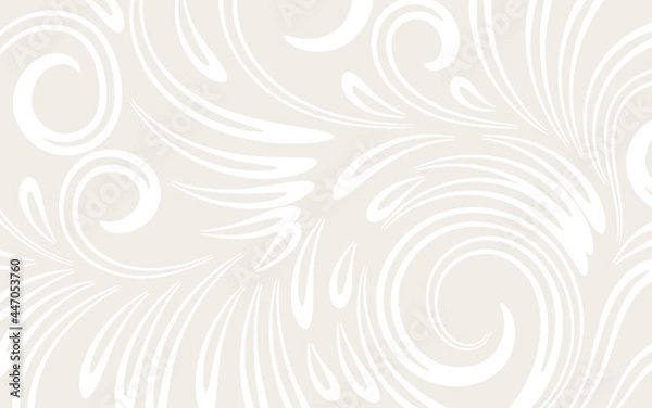 Obraz Elegant vector pattern with twisted lines