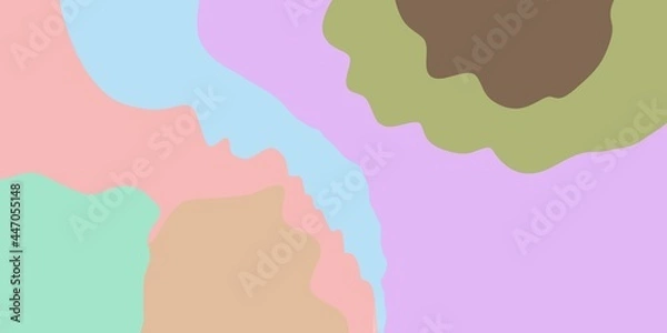 Obraz hand with pink paint splashes