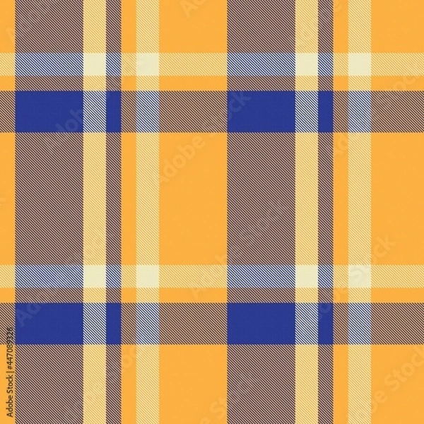 Obraz Colourful Plaid textured Seamless Pattern