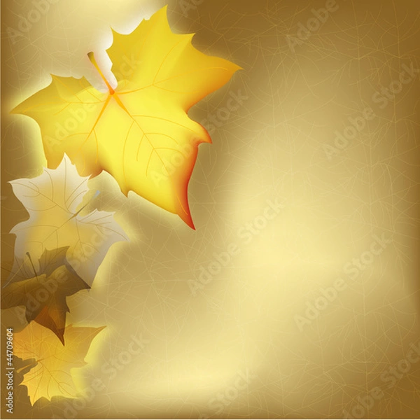 Obraz AUTUMN IN GOLD