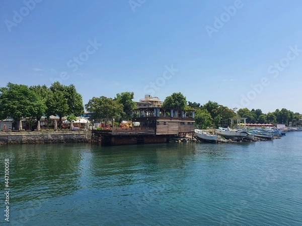 Obraz building in the sea