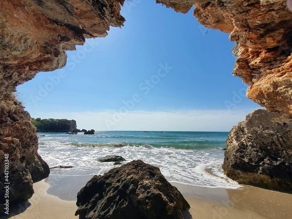 Obraz beach and rocks