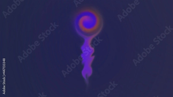 Fototapeta Magic fire