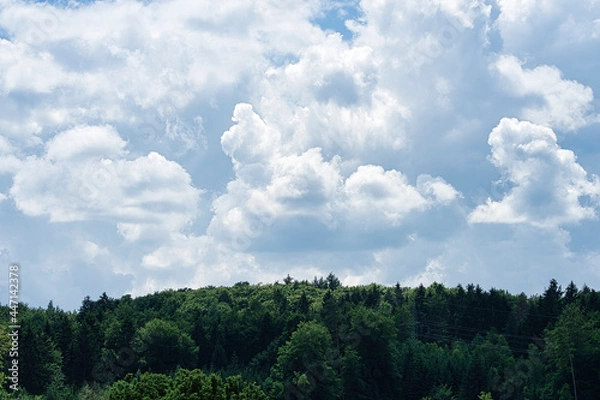 Fototapeta sky and clouds