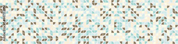 Fototapeta Abstract Geometric Pattern generative computational art illustration