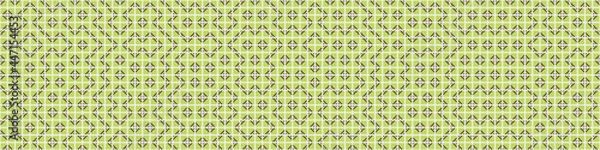 Fototapeta Abstract Geometric Pattern generative computational art illustration