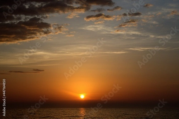 Obraz  Zachód Słońca