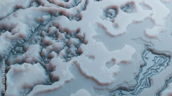 Obraz 3d render abstract wallpaper with futuristic surface.