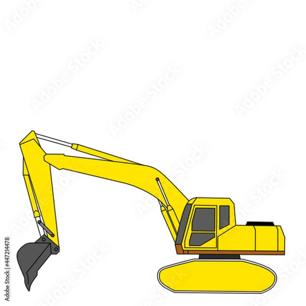 Fototapeta Image vector with project vehicles