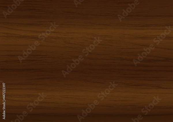 Fototapeta Natural wood texture vector. Abstract pattern background. Elegant material timber surface illustration. Floor, wall, furniture interior design to use.