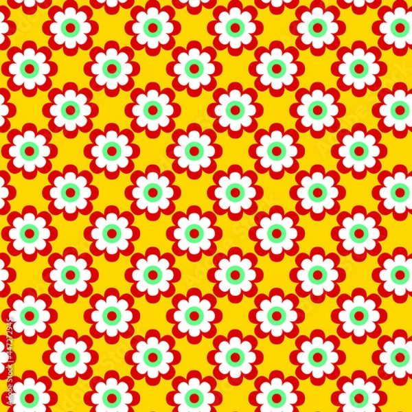 Obraz seamless floral pattern