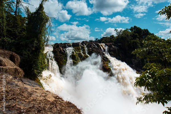 Obraz waterfall in the mountains