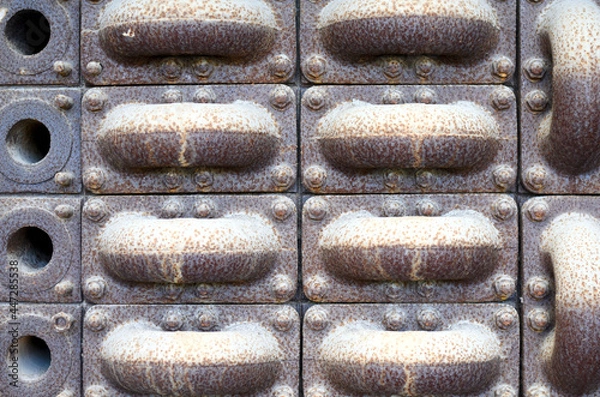 Obraz Struktur mit Bögen aus Gusseisen