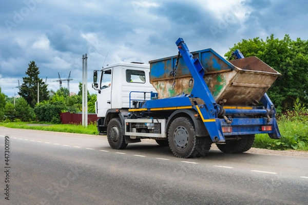 Obraz Removal of urban garbage