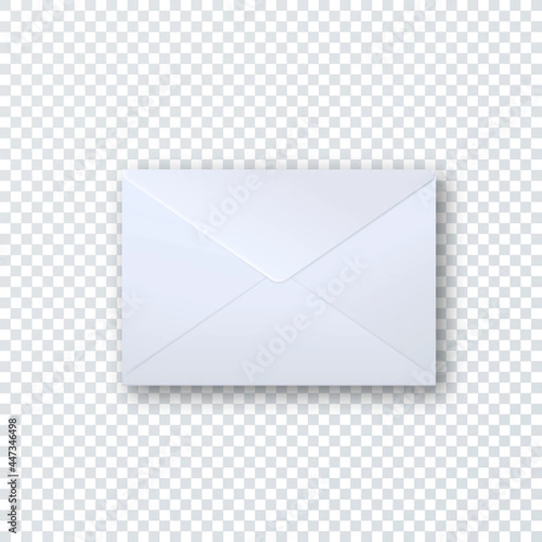 Obraz Sealed white envelope