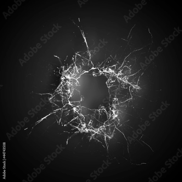 Obraz Rozbite szkło