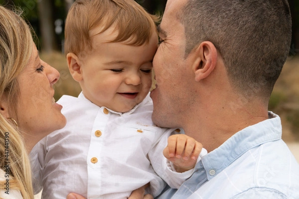 Fototapeta parent and child