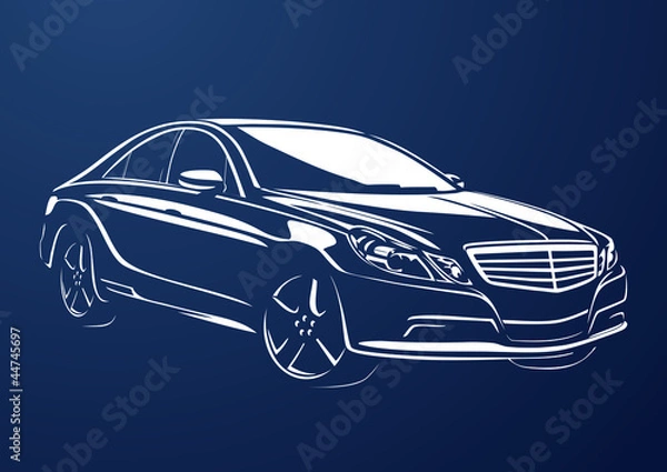 Obraz Muhteşem mavi ışıltı