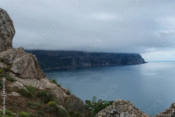 Obraz Mountains clouds 