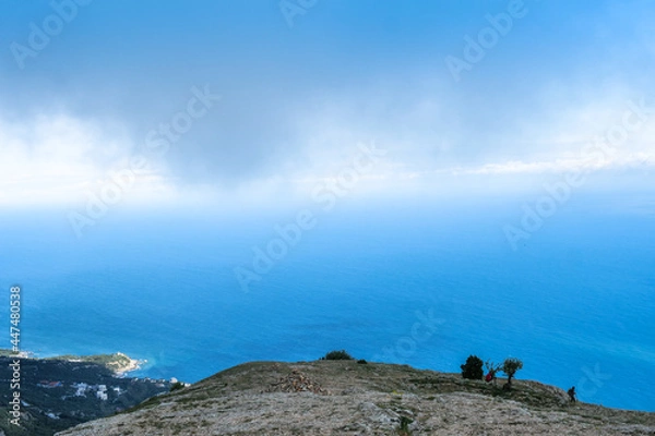 Obraz Clouds and mountains 