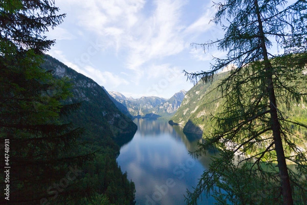 Fototapeta Blick auf den Königssee