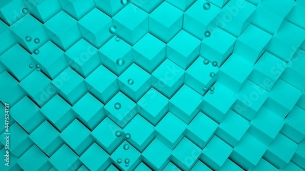 Fototapeta underwater pattern design wallpaper 3d illustration 