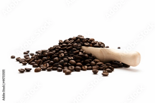 Obraz Coffee isolated on white background