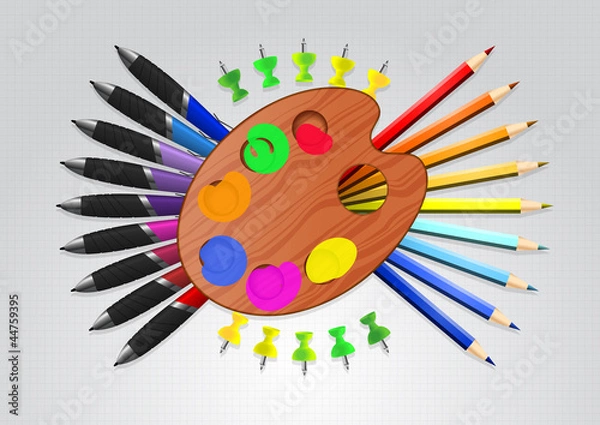 Fototapeta Set fo Art