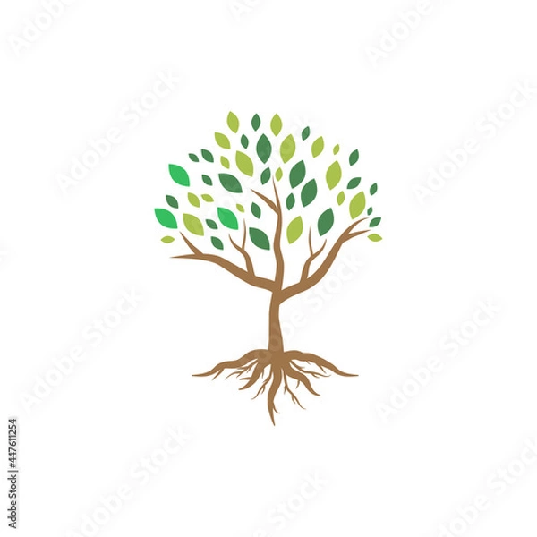 Obraz Tree icon design illustration
