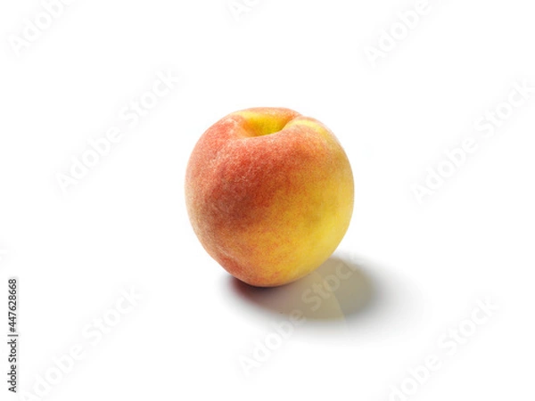 Fototapeta Peach single fruit