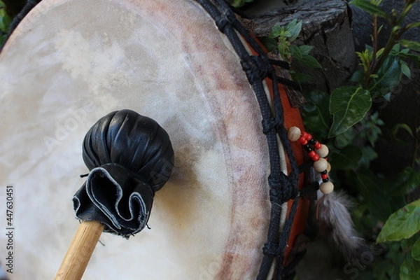 Obraz tambour chamanique