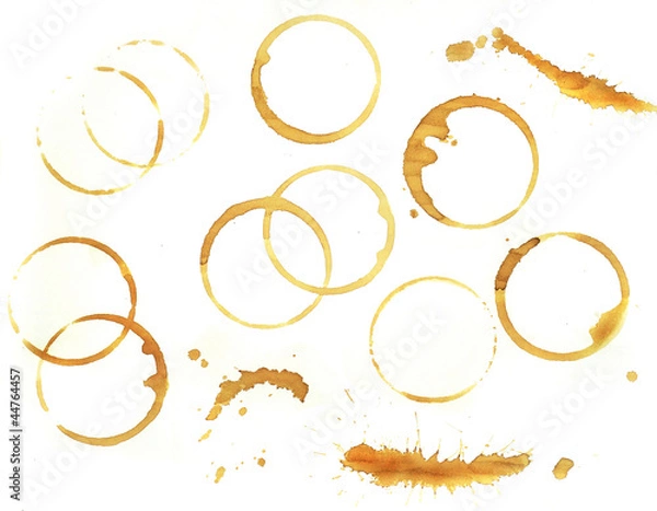 Obraz Coffee stain