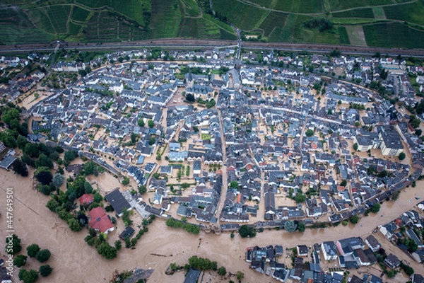 Obraz Hochwasser, Ahrtal