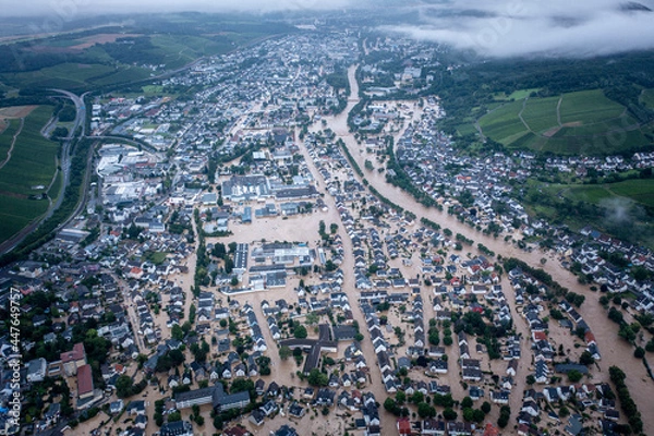 Obraz Hochwasser, Ahrtal