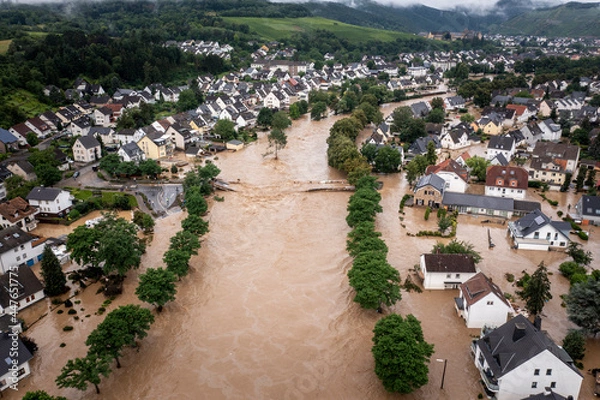 Obraz Hochwasser, Ahrtal