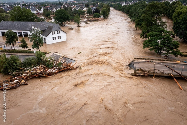 Obraz Hochwasser, Ahrtal