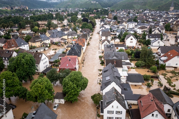 Obraz Hochwasser