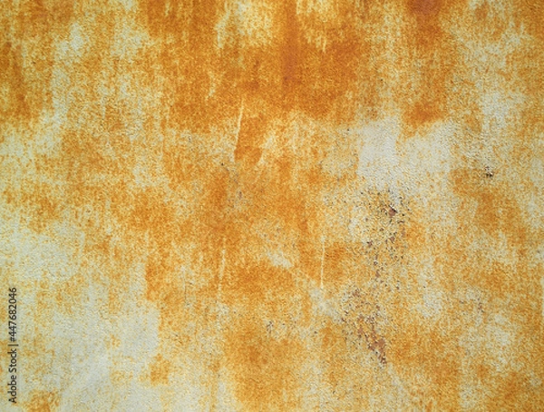 Fototapeta Rust texture on metal sheet.