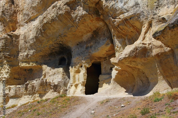 Fototapeta Cave in Chufut-Kale