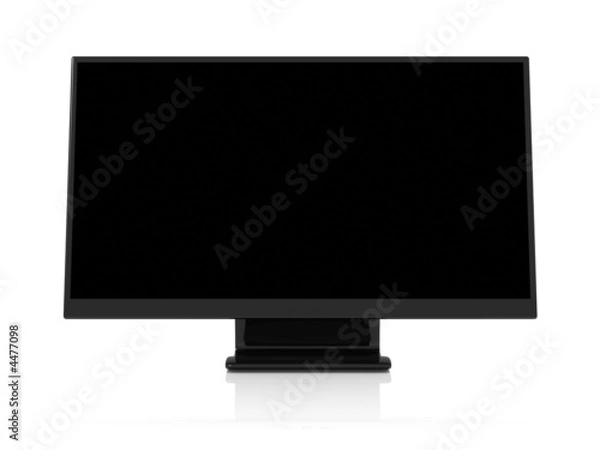 Fototapeta Schwarzes Display