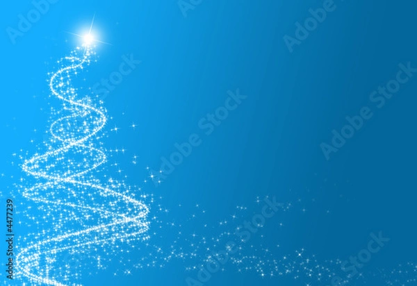 Fototapeta Abstract christmas tree