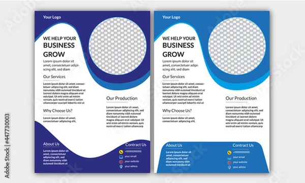 Obraz Business Flyer Design