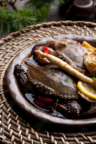 Fototapeta 간장게장