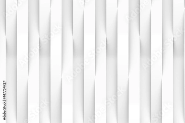 Obraz White 3D Abstract Bar Background