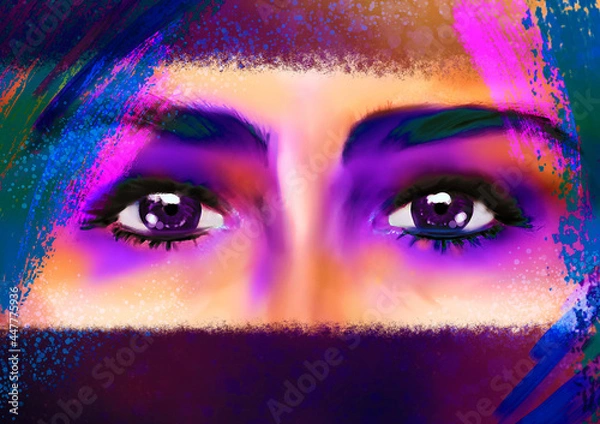 Fototapeta Augenblick