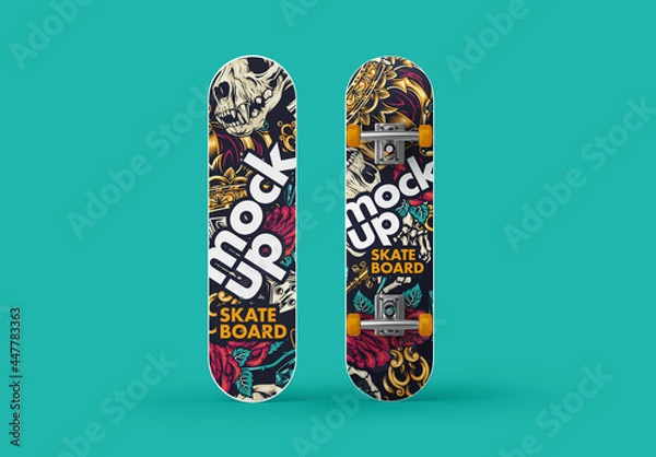 Fototapeta Makawa deskorolki