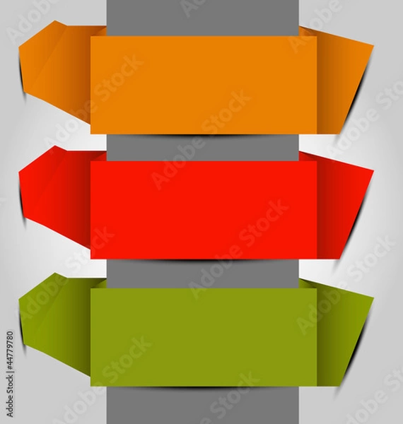 Fototapeta Vector option templates