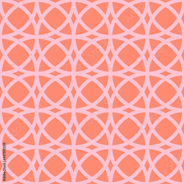Fototapeta Vector seamless geometric pattern. A repeating infinite background. Best for fabric, textiles, wrapping paper. Abstract texture